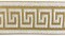 1-3/4" Greek Key Jacquard Woven Ribbon Trim - 6 Continuous Yards - Many Colors!